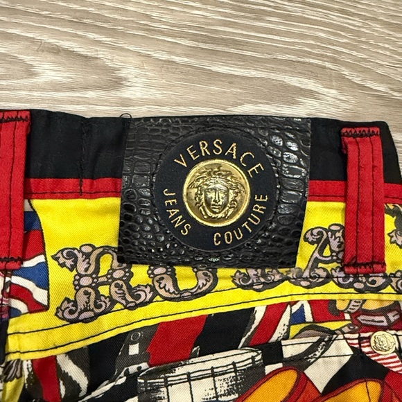 1990s Beatles Versace Jeans Couture Pants - Picture 7 of 10